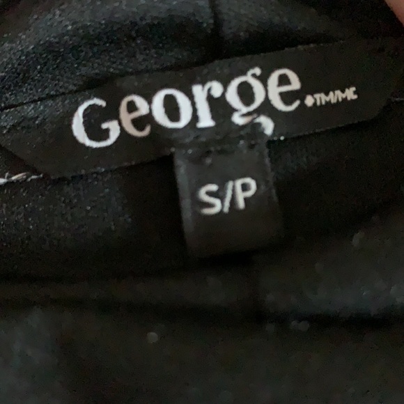 Strapless black and white dress - Picture 3 of 3